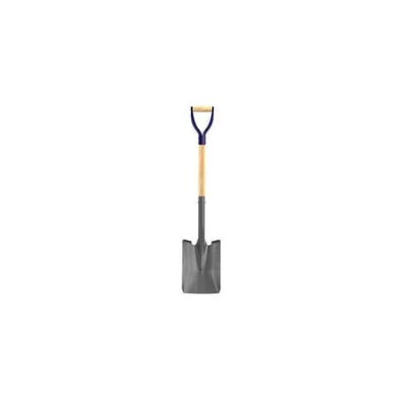 Bon Tool Bon 28-148 Shovel, Squareuare Point Closed Back 27" D Wood Handle 28-148